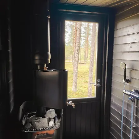 Borealis Village 1 With A Nature View, Fireplace, Sauna, Kitchen Hébergement de vacances *